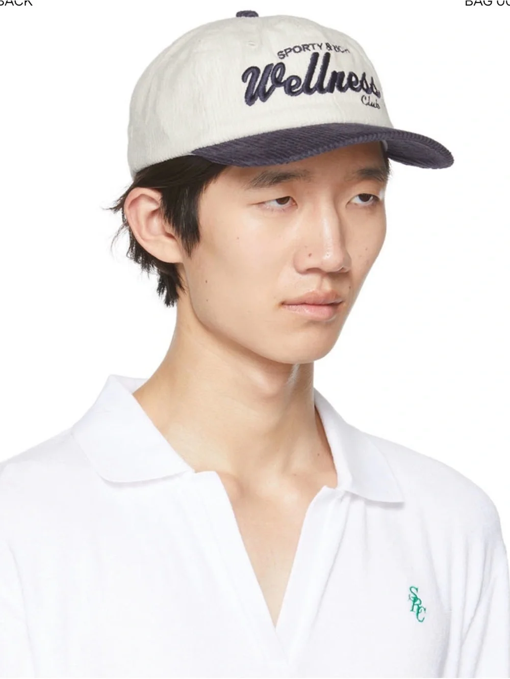 Sporty & Rich Unisex Corduroy Hat